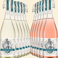 BIO & VEGAN je 6 Flaschen BIANCO & ROSÈ Frizzante